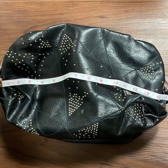 Gold Studded Chain Bag - Picture 10 of 11